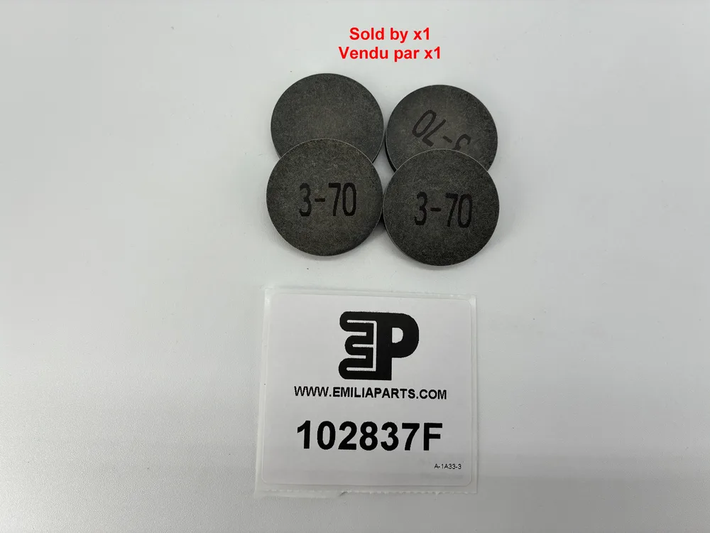 102837 FERRARI PASTILLE - diametre 33 - Epaisseur : 3,70