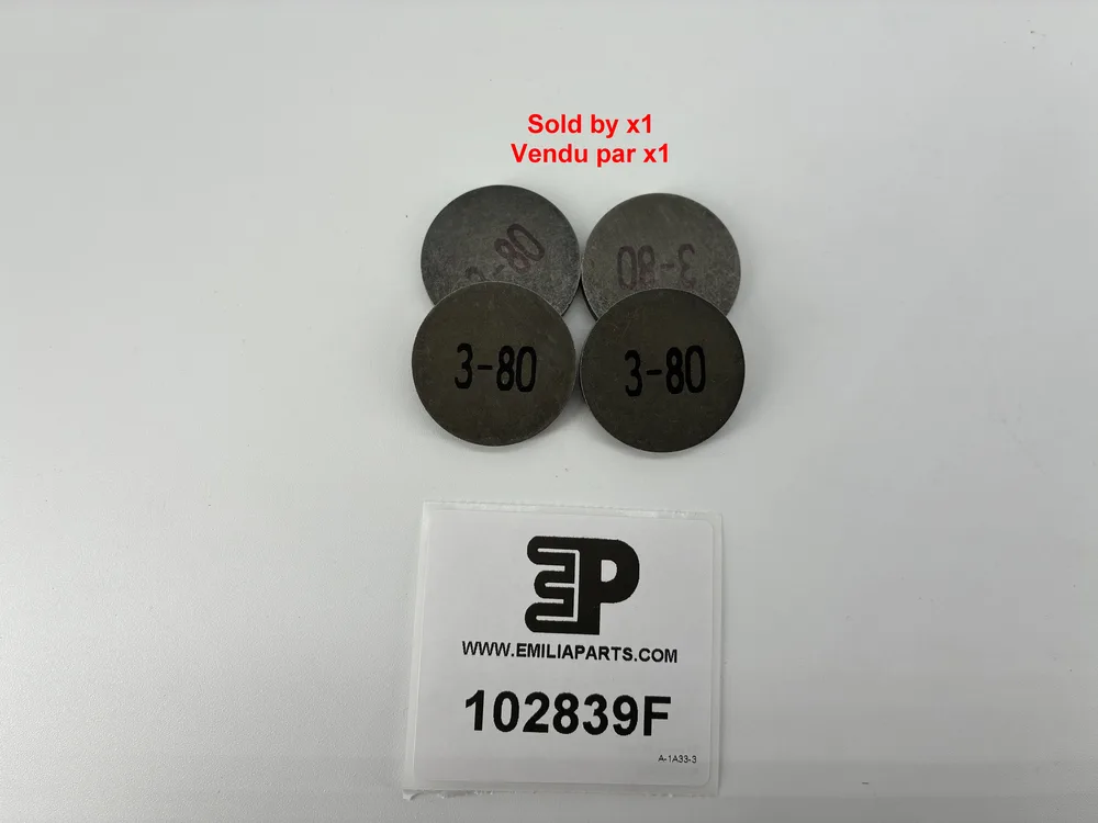 102839 FERRARI PASTILLE - diametre 33 - Epaisseur : 3,80