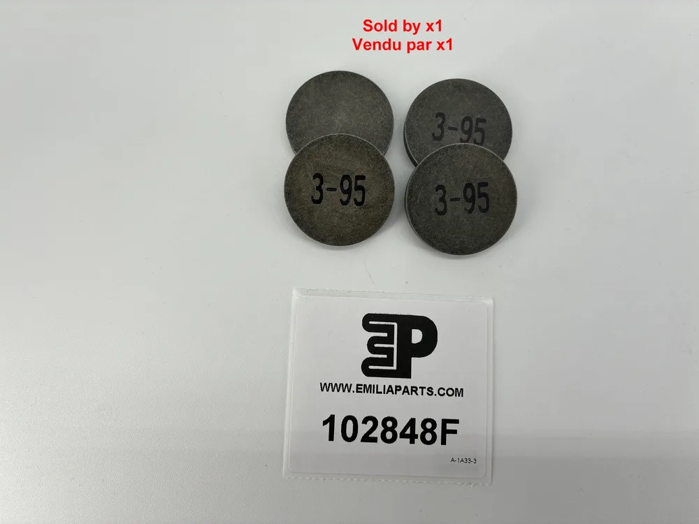 102848 FERRARI PASTILLE - diametre 33 - Epaisseur : 3,95